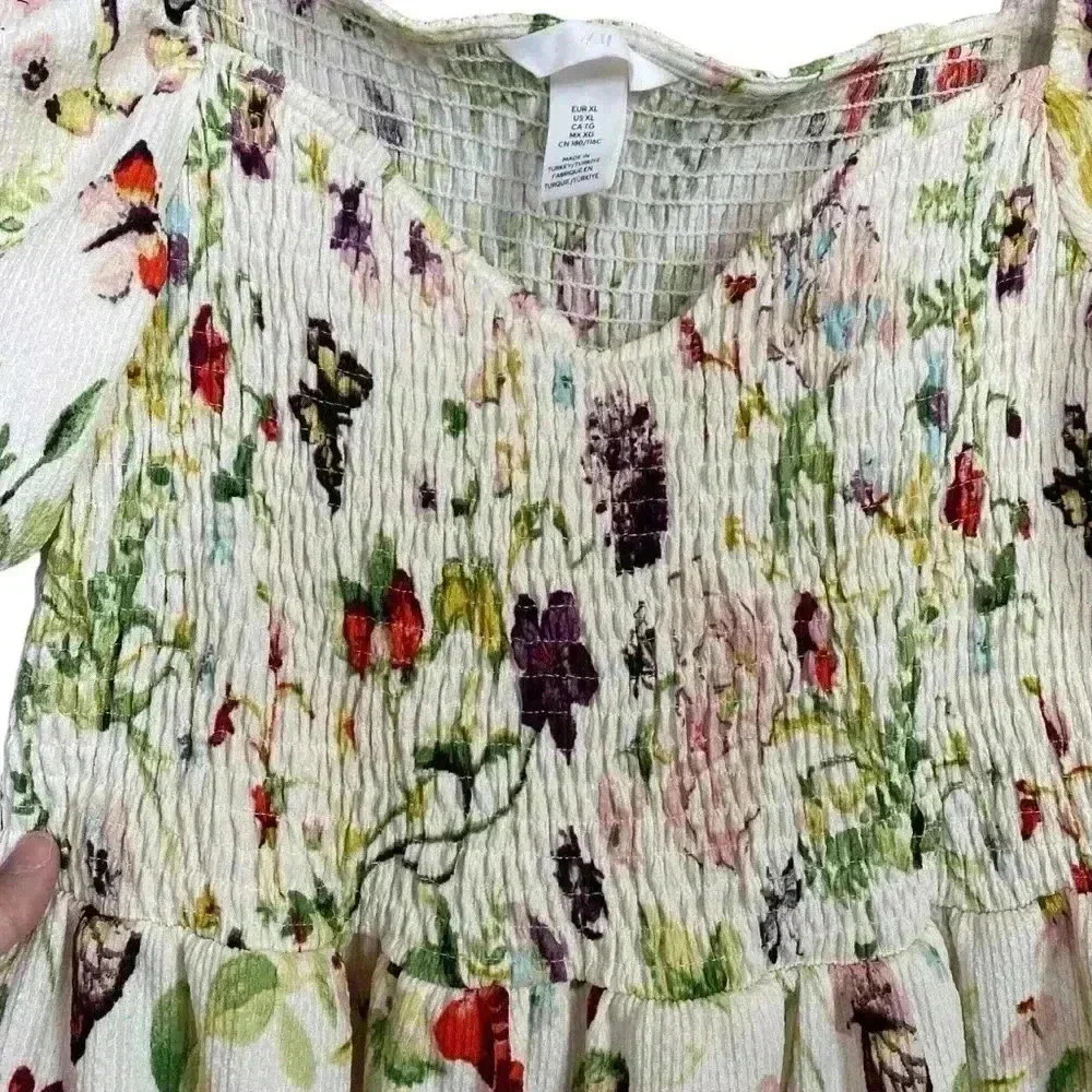 H&M Smocked Top Picnic Dress - Picture 4 of 7